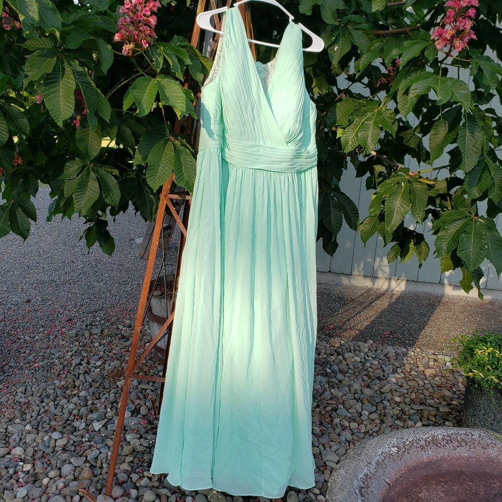 Plus Size Custom Mint JJ's House Long Dress